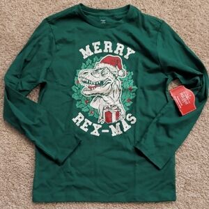 NWT Merry Rex-Max Holiday Shirt